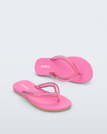 Melissa Flip Flow Air Flow Jelly Toe Post Sandals - Standard Fit (D)