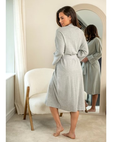 Pour Moi Love To Lounge Waffle Gown Grey