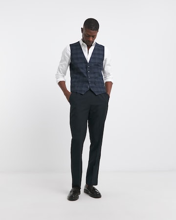 Warm Handle Check Waistcoat