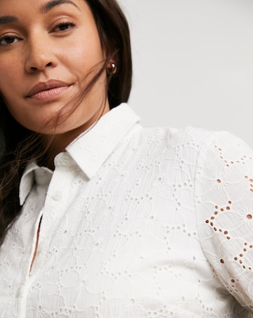 Joe Browns Hannah Cotton Broderie Midaxi Dress