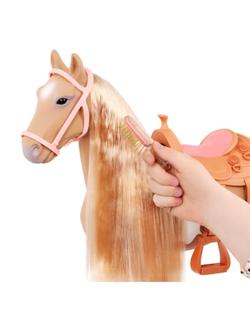 Our Generation 20in Hair Play Palomino Horse