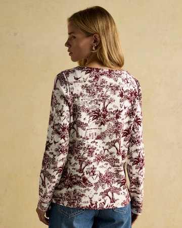 Joules Printed Harbour Top