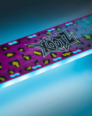 XOOTZ Wild Rider LED Scooter - Pink Leopard