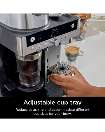 Ninja Prestige Dualbrew System CFN802UK Silver/ Black