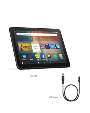 Amazon Fire HD 8 (2024) 8in 32GB Wi-Fi Tablet - Hibiscus