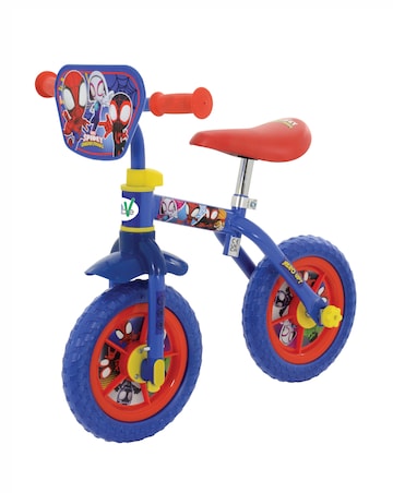MoVe Spidey & His Amazing Friends 2 in1 10inch Training Bike