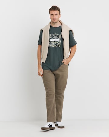 Jack & Jones Alpha Logo T-Shirt - Teal