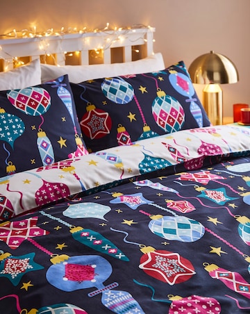 Festive Bauble Duvet Cover Set