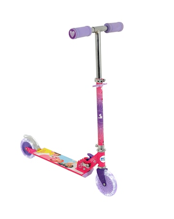 MoVe Disney Princess Folding Inline Scooter with Light Up Wheels