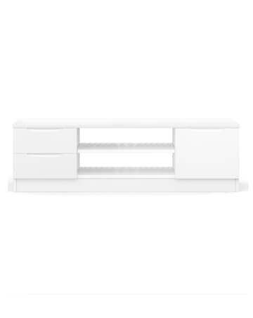 Sorrento Ready Assembled High Gloss Wide TV Unit