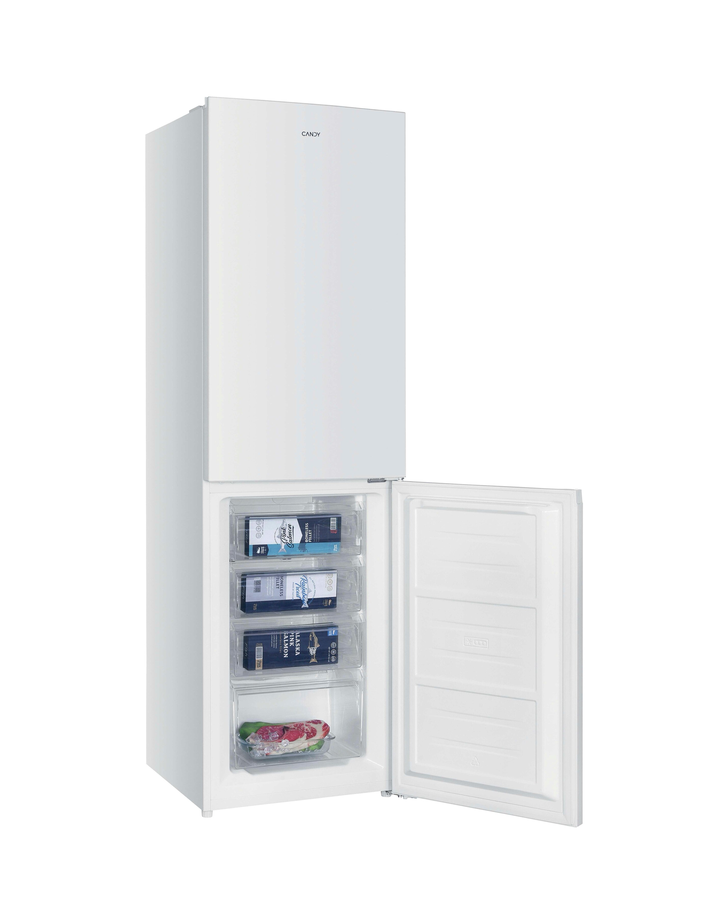 Candy CCH1T518EWK-1 181cm 50/50 No Frost Fridge Freezer White +
