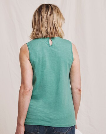 Julipa Embroidered Jersey Vest