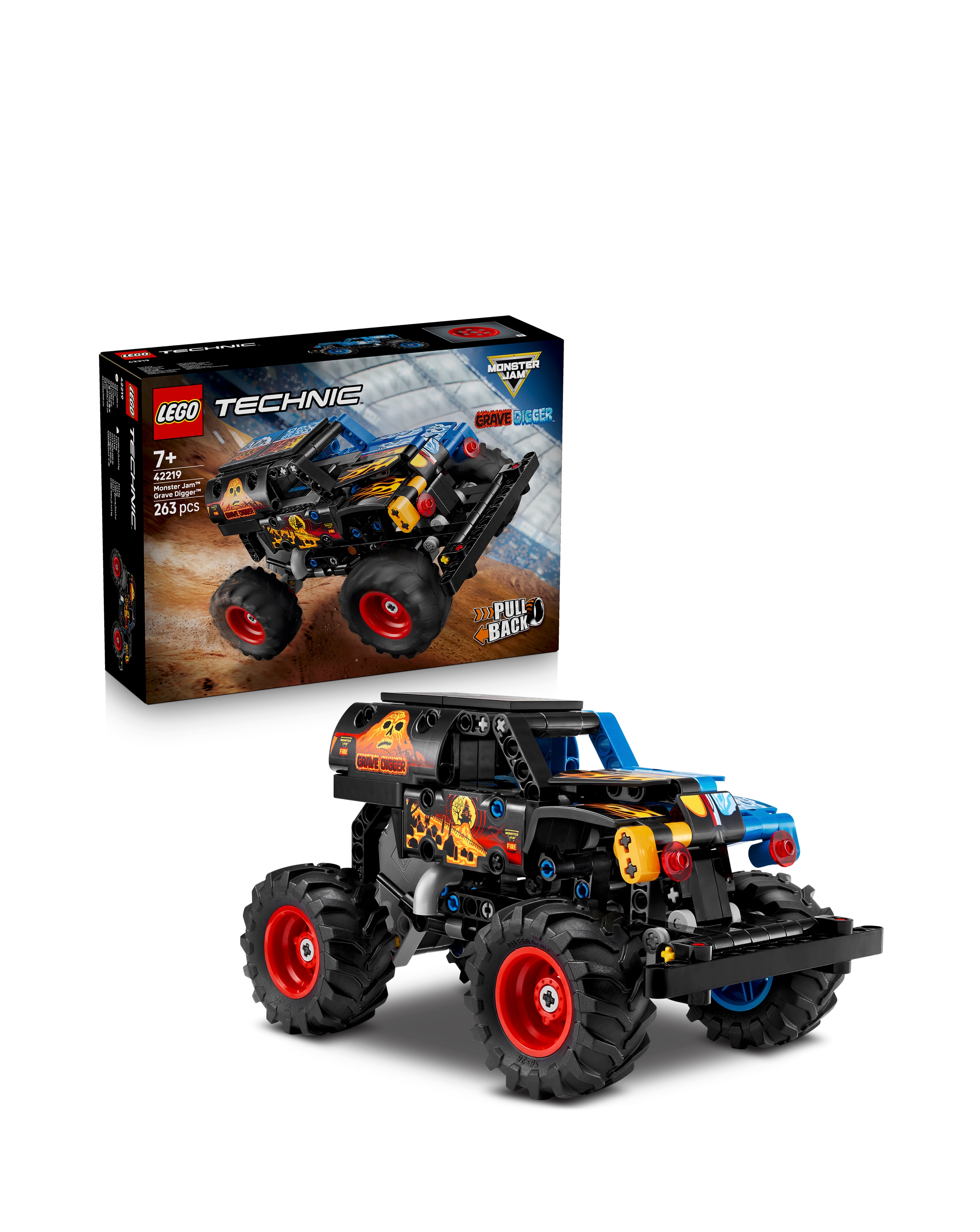 LEGO Technic Monster Jam Grave Digger Fire and Ice 42219