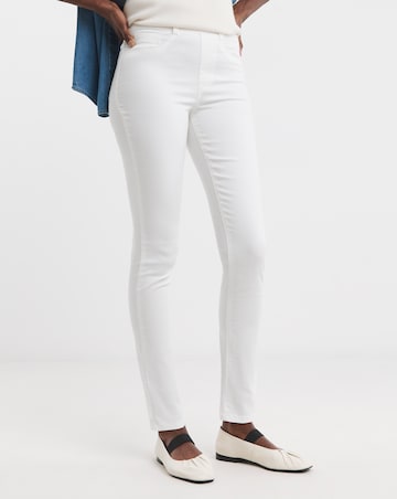 White Slim Leg Jegging