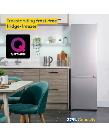 Russell Hobbs RH180FFFF1E1S Frost Free Fridge Freezer - Silver
