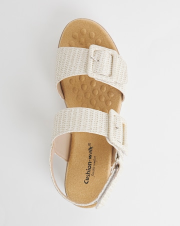 Cushion Walk Touch & Close Buckle Sandal EEE Fit