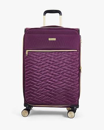 Rock Sloane Medium Suitcase - Purple