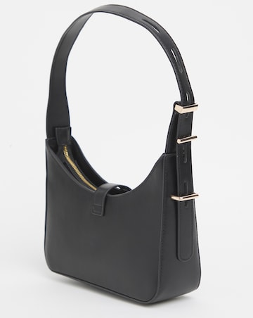 Buckle Detail Shoulder Bag