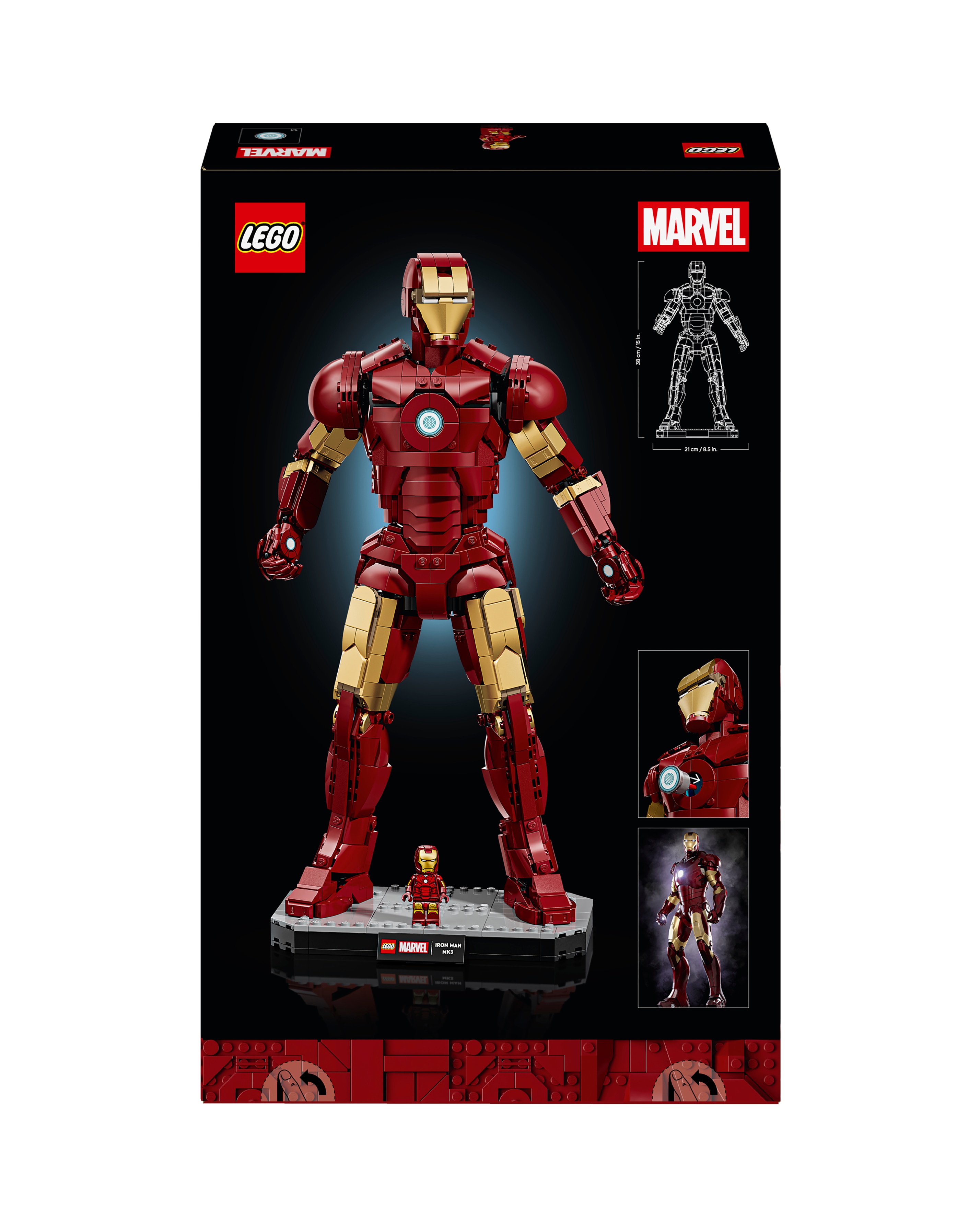 LEGO Marvel Iron Man Mark 3 Edition 76344 | JD Williams