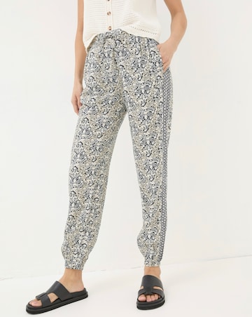 FatFace Lyme Inlay Floral Trousers