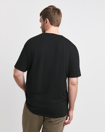 Jack & Jones Portland Logo T-Shirt - Black