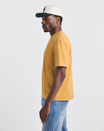 Union Garment Dyed T-Shirt- Mustard