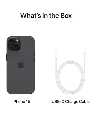 Apple iPhone 15 256GB - Black