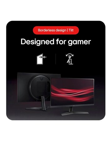 LG UltraGear 24GS60F-B.AEK 24in 180Hz Full HD Rapid IPS LCD Gaming Monitor