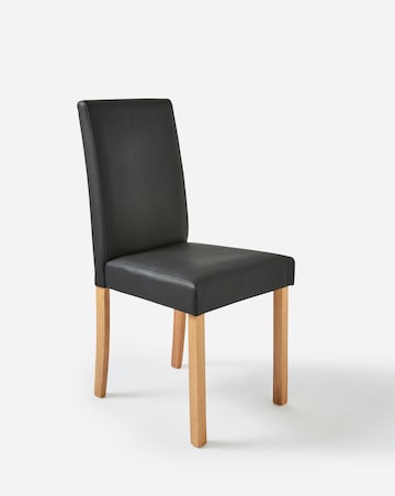 Julipa Ashford Table with 4 Ava Faux Leather Chairs