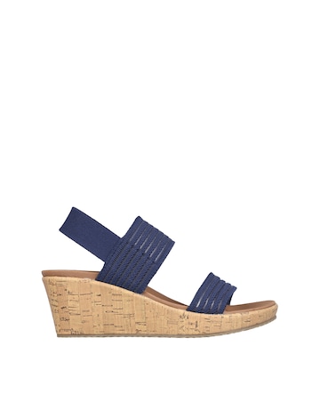 Skechers Beverlee Sheer Luck Wedge Sandals
