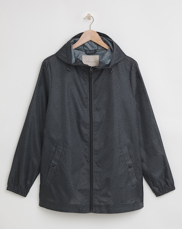Grey Animal Short Pac A Mac Raincoat