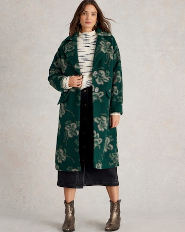 White Stuff Lara Floral Coat