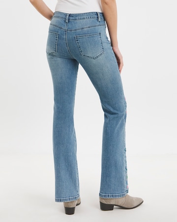 Joe Browns Winnie Embroidered Boot Cut Jean
