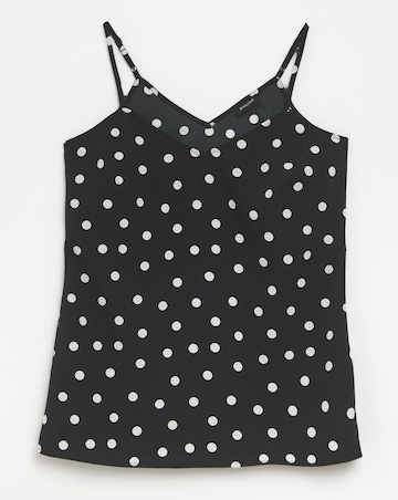 Printed Strappy Cami