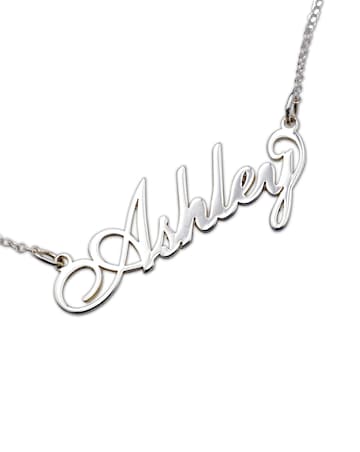 SILVER NAME NECKLACE