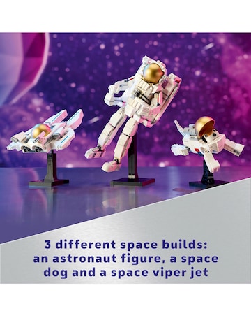 LEGO Creator 3in1 Space Astronaut Figure Toy with Dog 31152