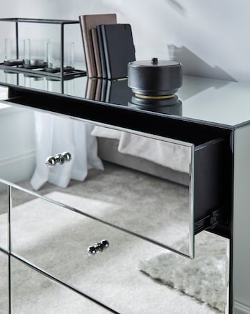 Broadway Mirrored Large Chest of Drawers