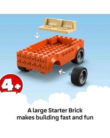 LEGO Bluey: Bluey's Beach & Family Car Trip, Building Kit 11202