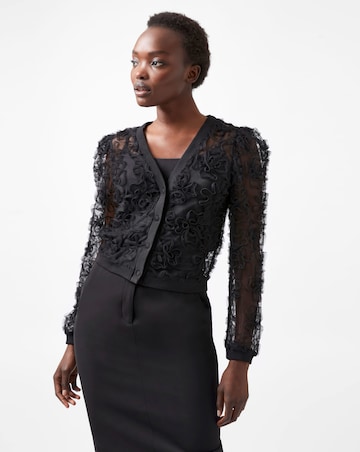 French Connection Sabina Mesh Long Sleeve Shirt