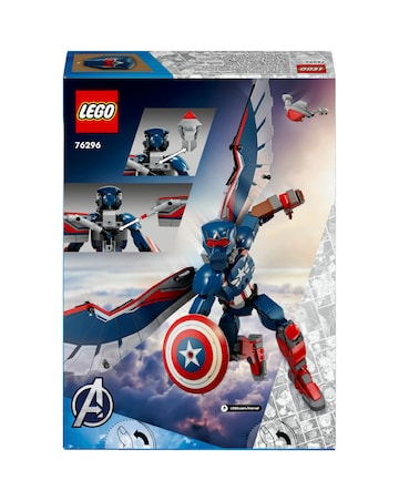 LEGO Marvel New Captain America Construction Figure Buildable Toy 76296