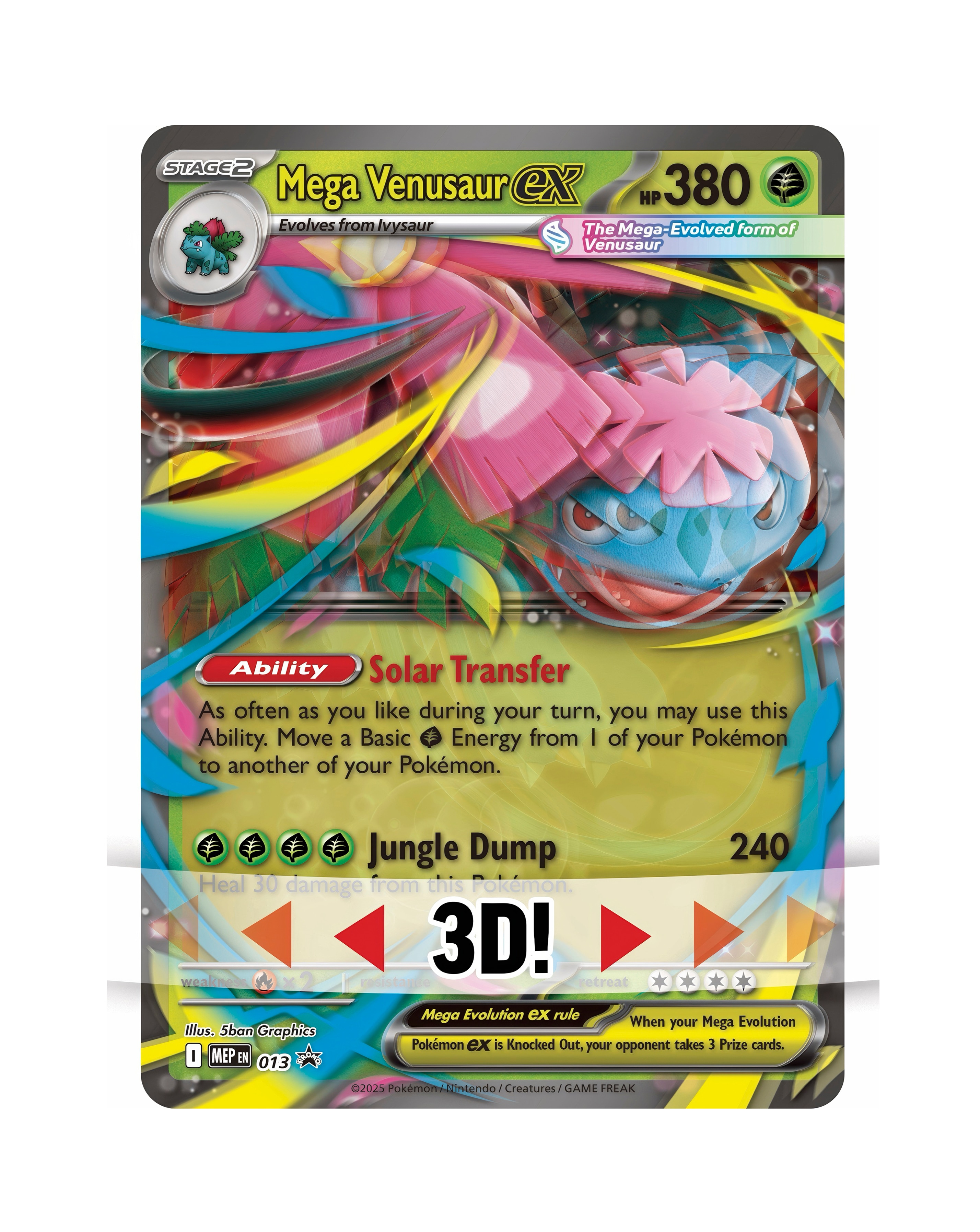 Pokemon TCG: Mega Venusaur ex Premium Collection | JD Williams