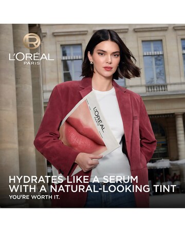 LOreal Paris Hyaluron Tint Lip Stain Serum 485 Nude Espresso