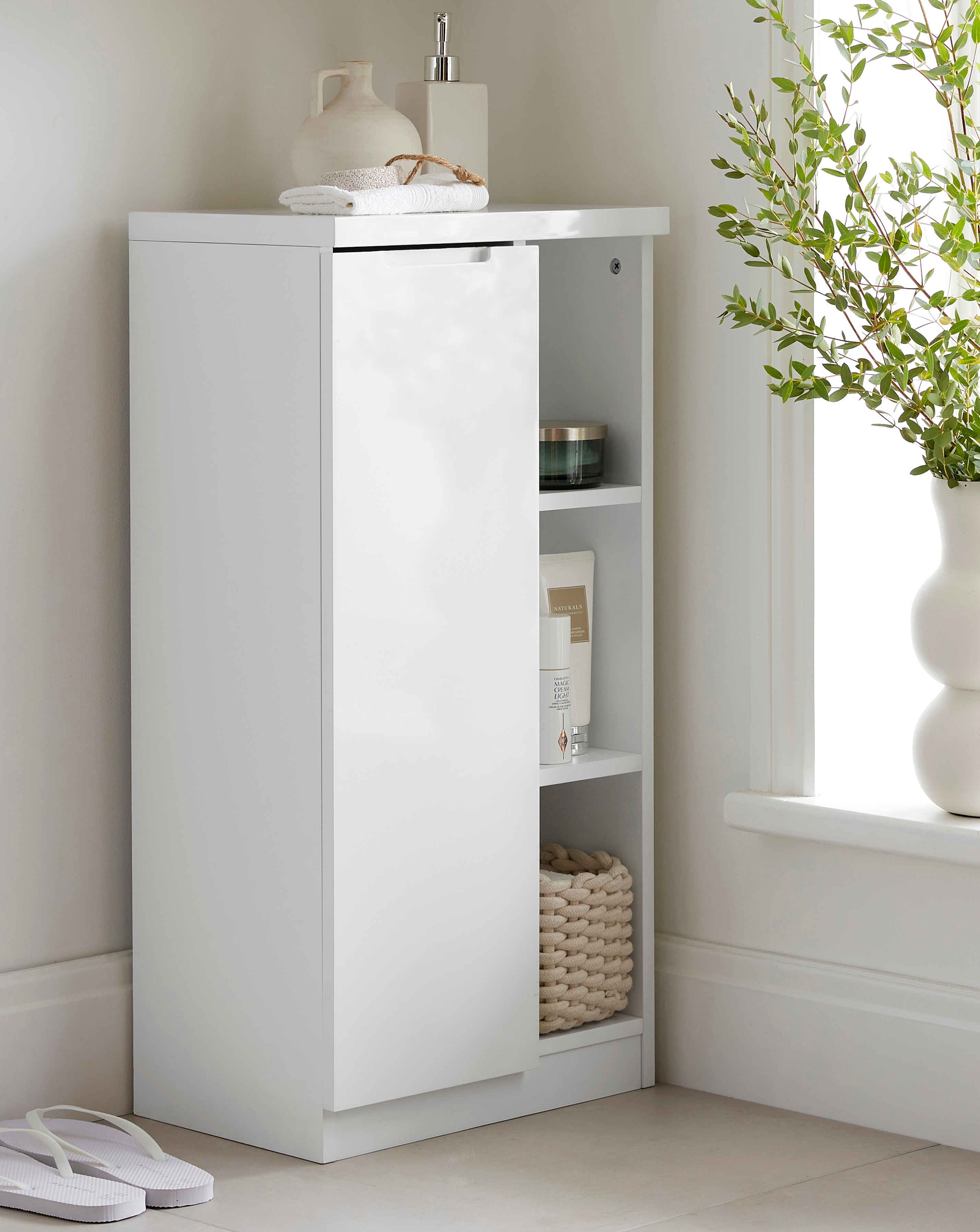 Hopton High Gloss Console unit | JD Williams