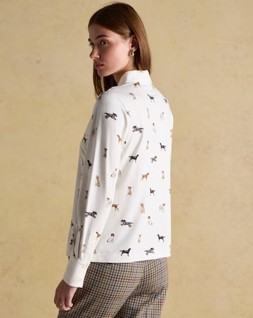 Joules Eleanor Dog Print Shirt