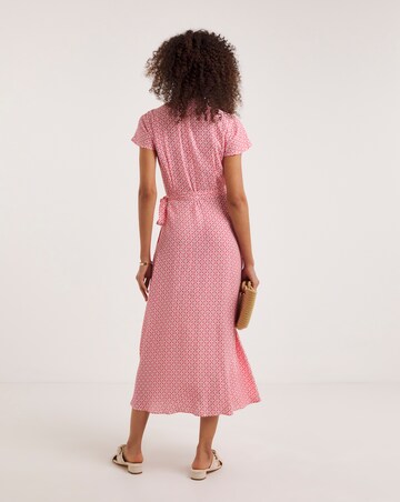 Ro&Zo Geo Print Wrap Dress