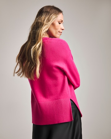 Anthology Pink Crew Neck Jumper