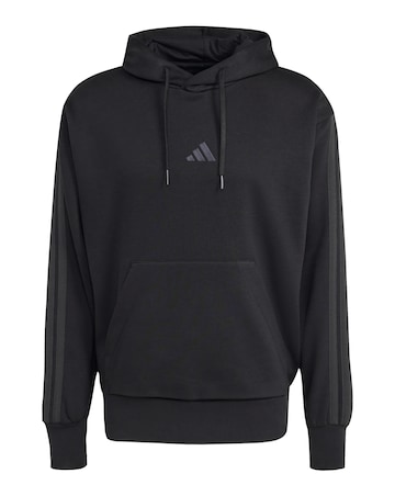 adidas 3 Stripes Fleece Hoodie