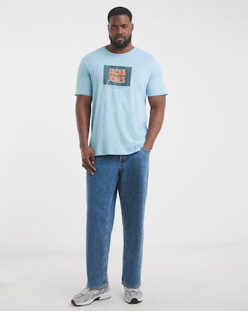 Jack & Jones Hudson Logo T-Shirt 3 Pack - Multi