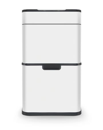 Tower 50L Ozone Recycling Sensor Bin White