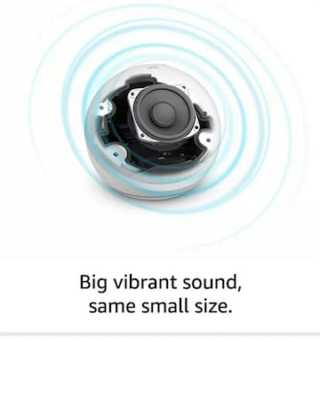 Amazon Echo Dot (5th Gen 2022) Smart Speaker with Clock & Alexa - Cloud Blue